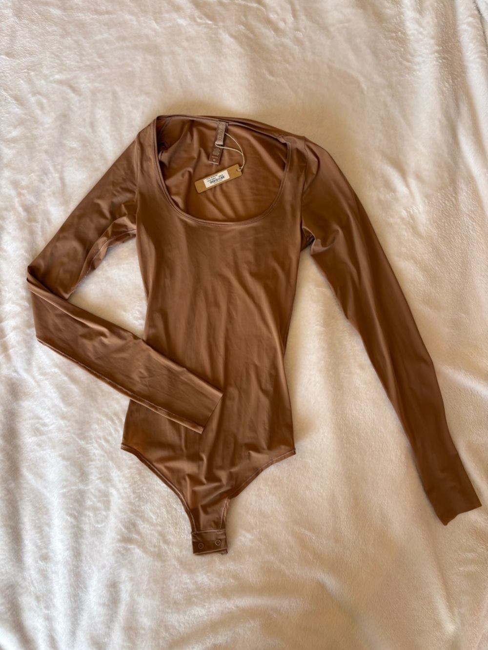 SKIMS Jelly Sheer Long Sleeve Bodysuit